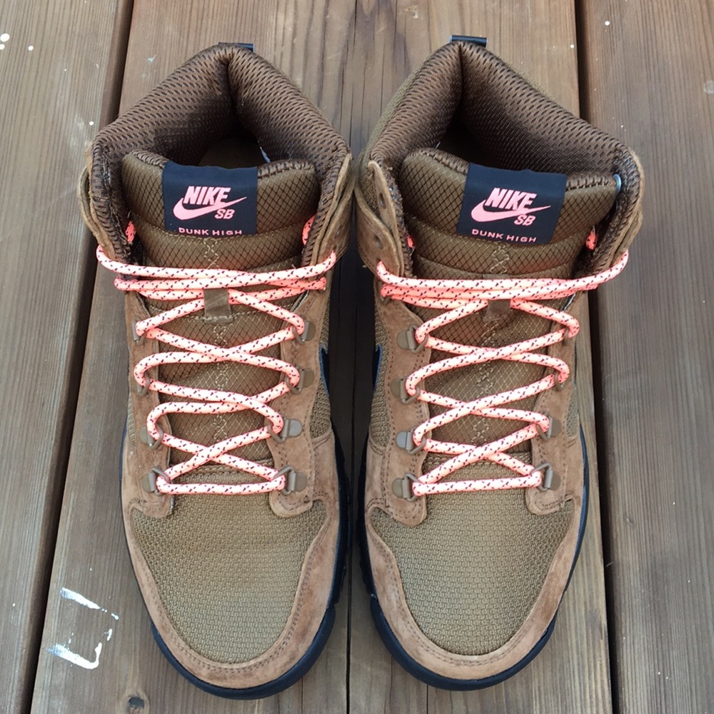 Nike Sb Dunk High Boot - Military Brown